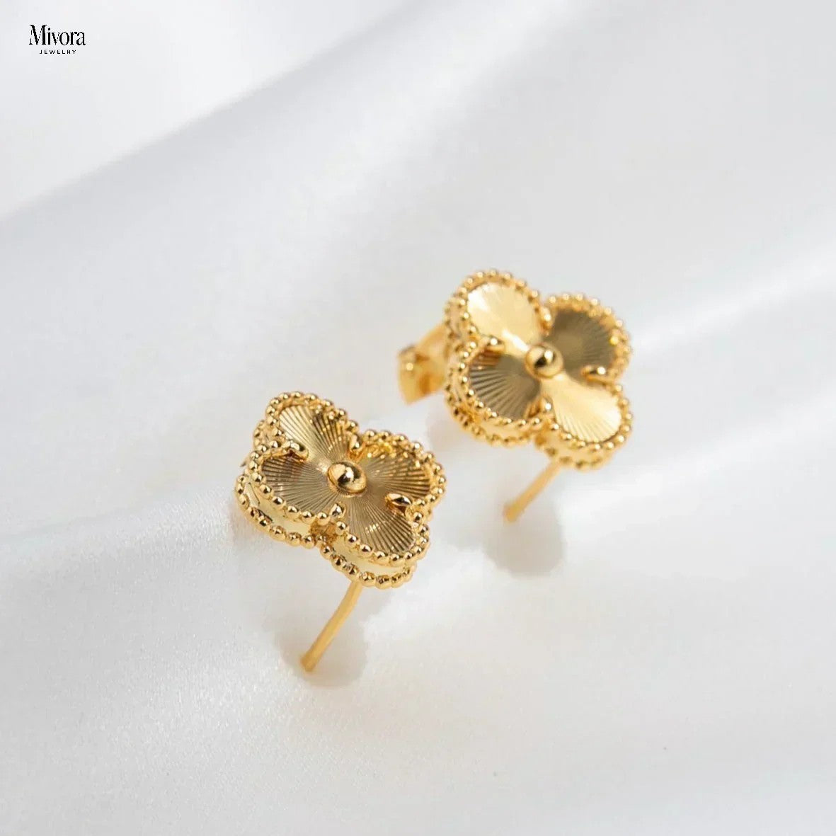 CLOVER EARRINGS | GOLD
