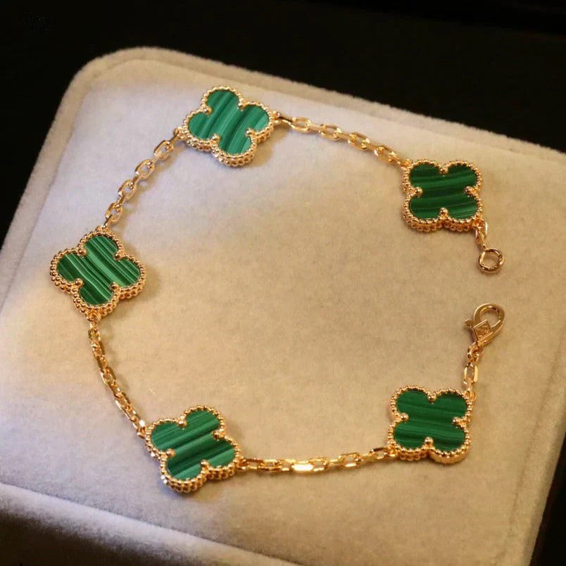 Mivora CLOVER BRACELET | EMERALD