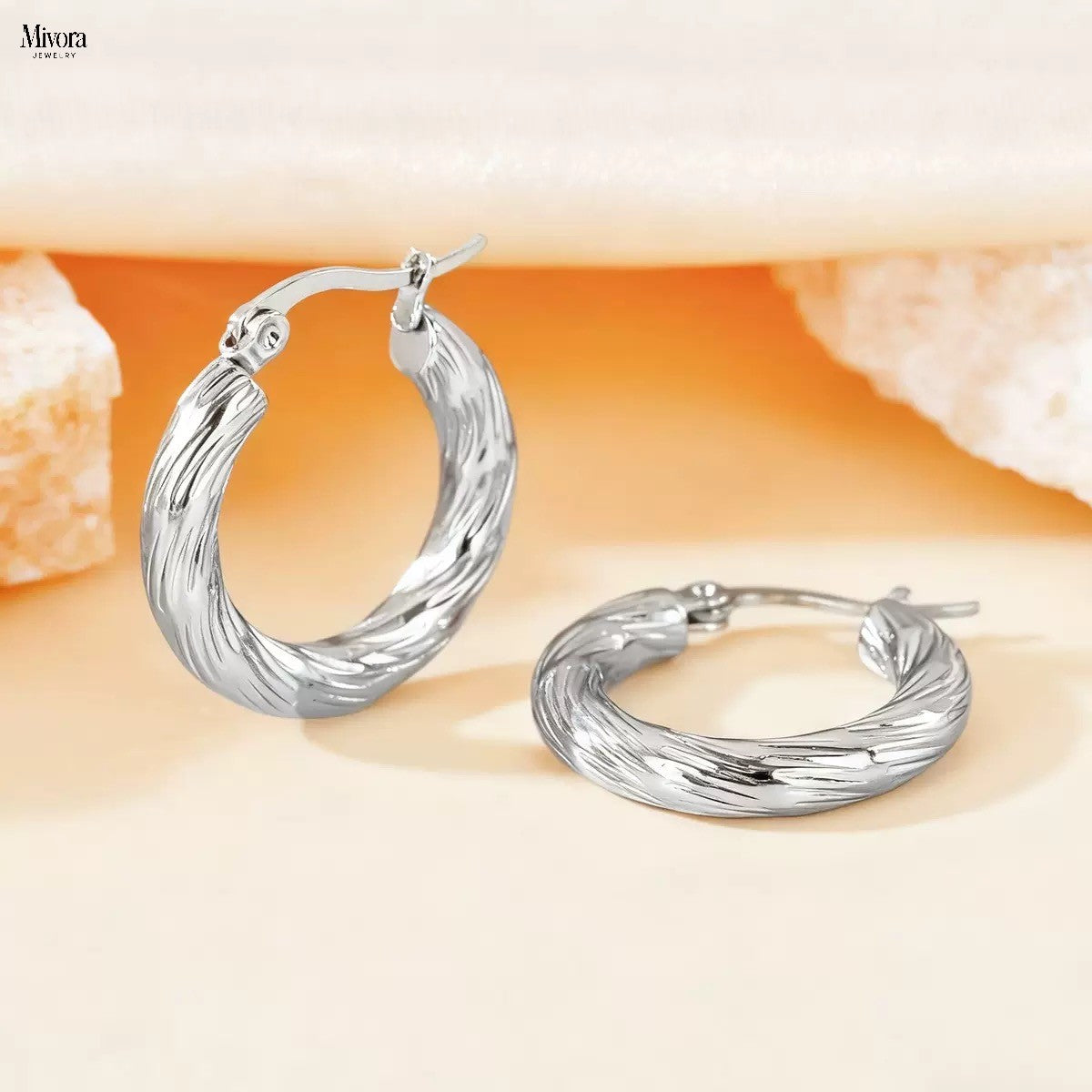 Mivora® LUXE C-HOOP EARRINGS