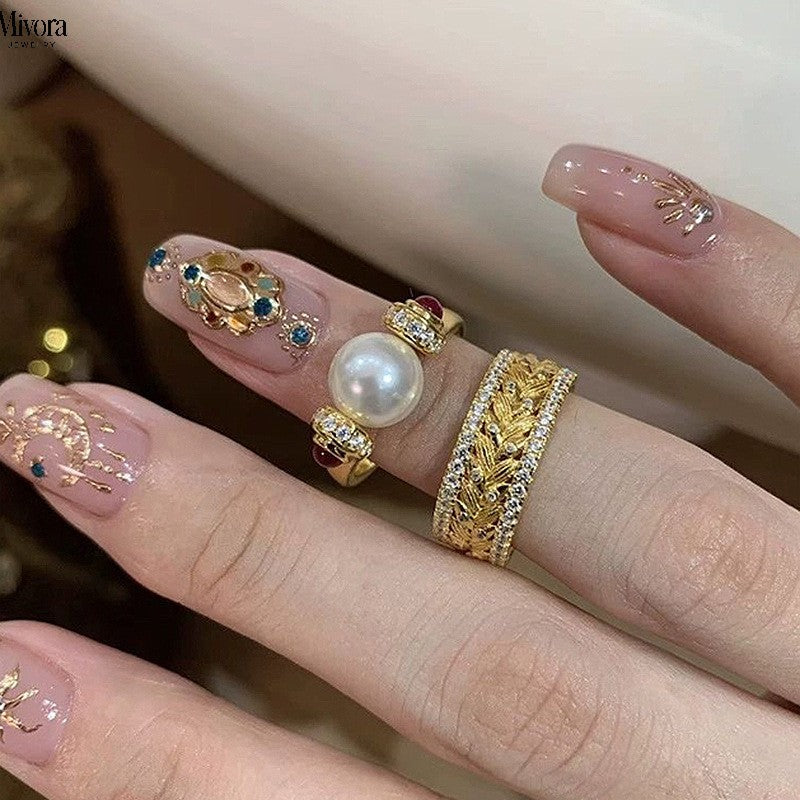 Mivora® WHEAT GRACE RING