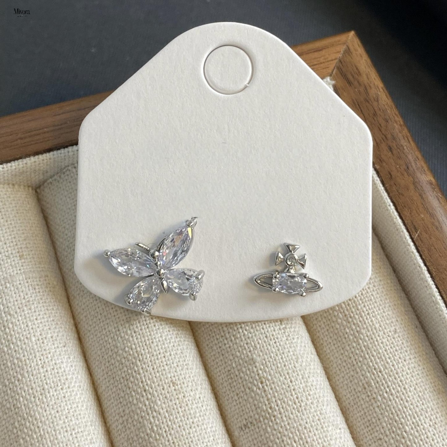 Mivora® BUTTERFLY PLANET EARRINGS