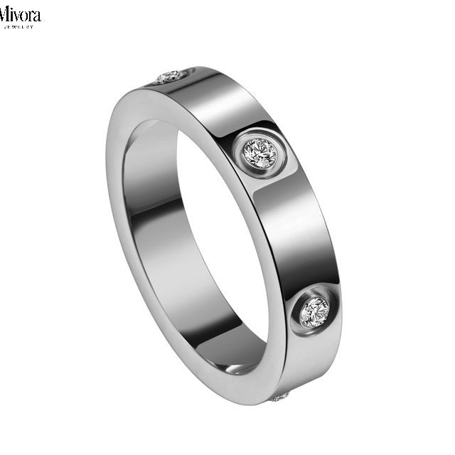 ETERNITY DELUXE RING | SILVER