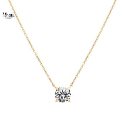 SOLITAIRE NECKLACE