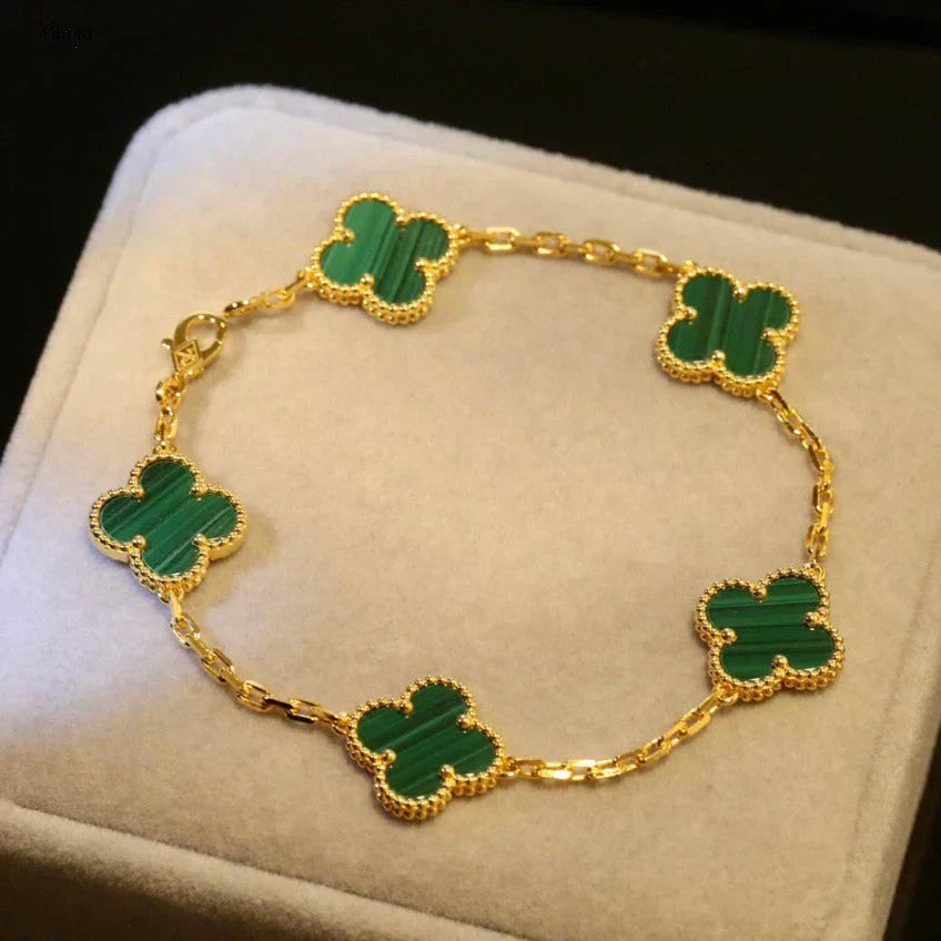 Mivora CLOVER BRACELET | EMERALD