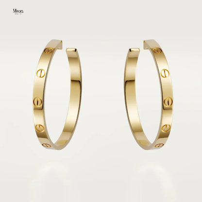 ETERNITY OHRRINGE LARGE | GOLD