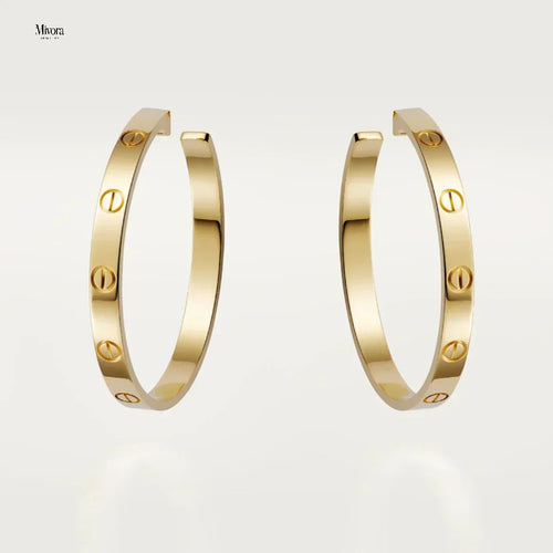 ETERNITY OHRRINGE LARGE | GOLD