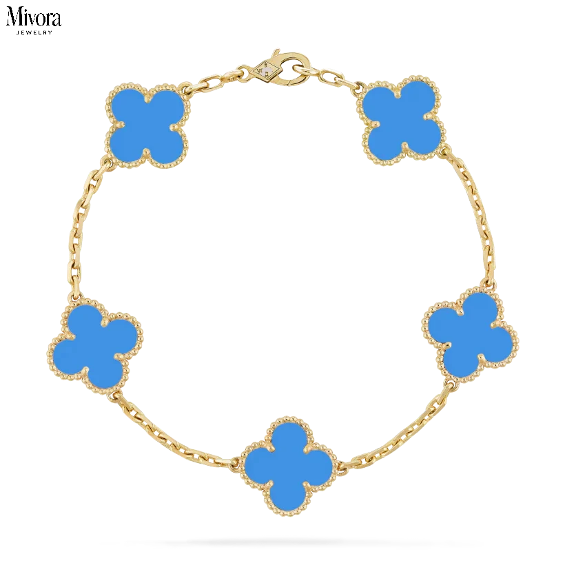 Mivora CLOVER BRACELET | ROYAL BLUE
