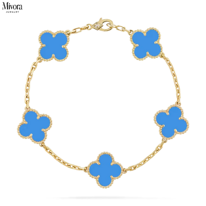 Mivora CLOVER BRACELET | ROYAL BLUE
