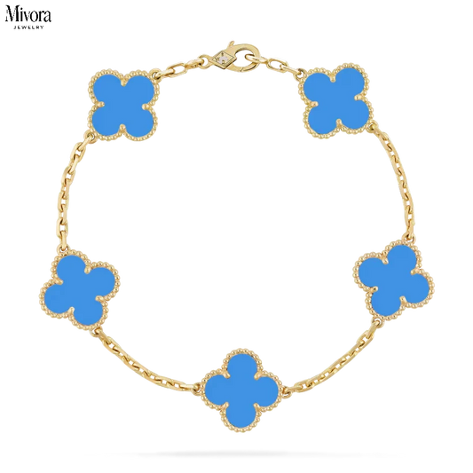 Mivora CLOVER BRACELET | ROYAL BLUE