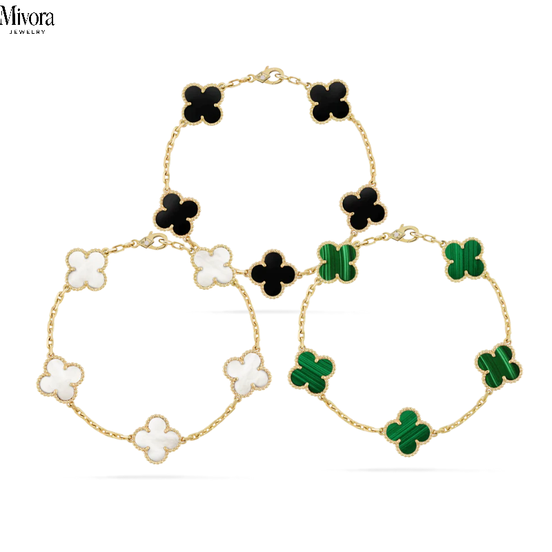 CLOVER BRACELET SET | HOLLYWOOD