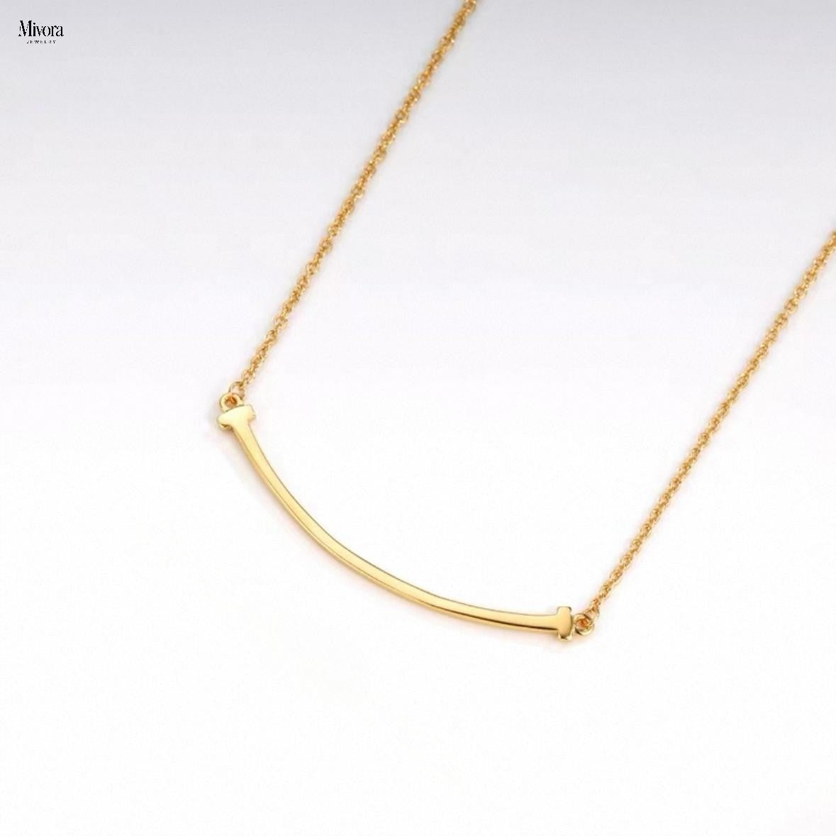 Mivora® SMILE ARC NECKLACE