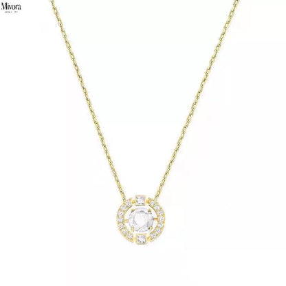 Mivora® DANCING HEART BLUE GEM NECKLACE