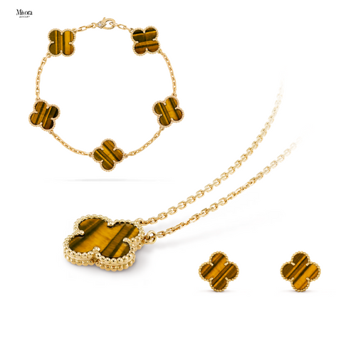 GOLD BERNSTEIN LUXE | CLOVER SET