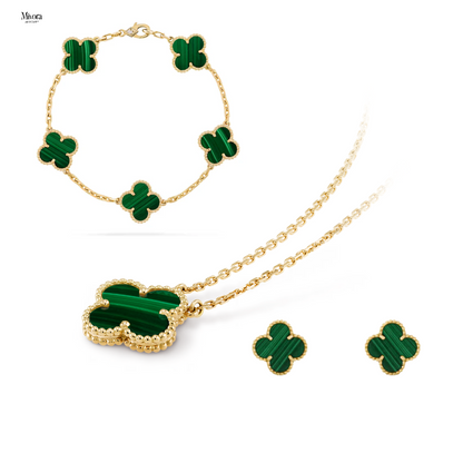 GOLDEN GREEN LUXE | CLOVER SET