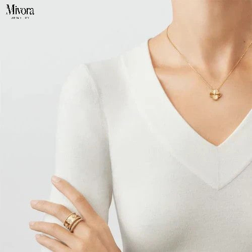 Mivora CLOVER NECKLACE | GOLD