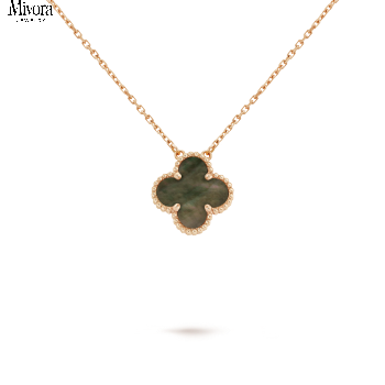 CLOVER NECKLACE | AMBER