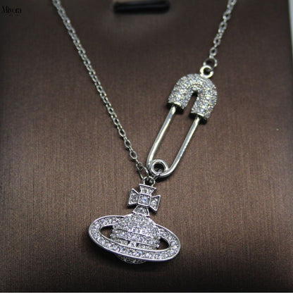 Mivora® SATURN PENDANT NECKLACE