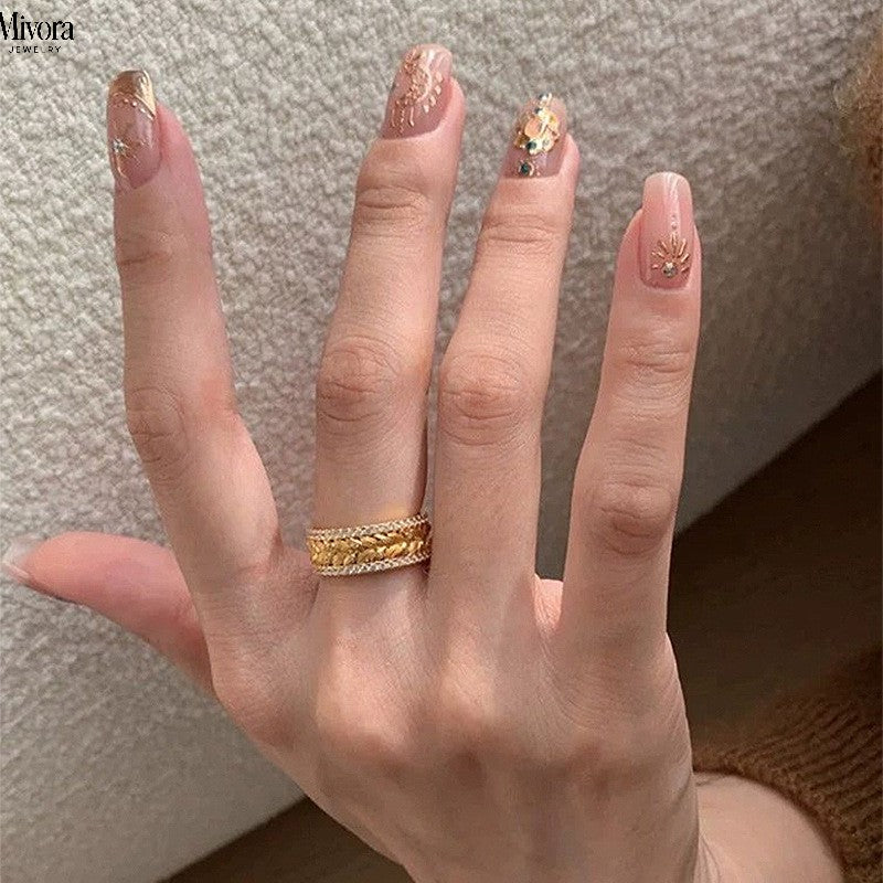 Mivora® WHEAT GRACE RING