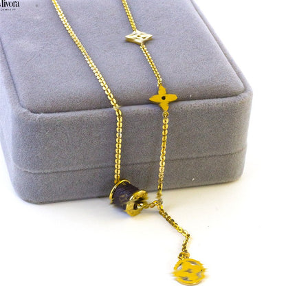 Mivora® CLOVER CHARM NECKLACE