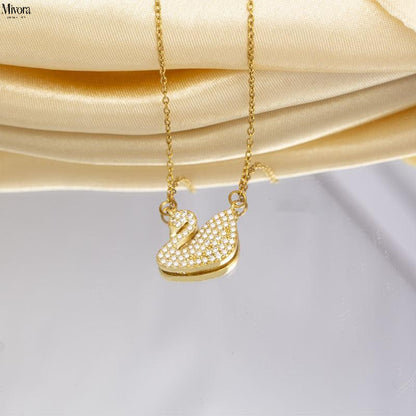 Mivora® SWAN PAV NECKLACE