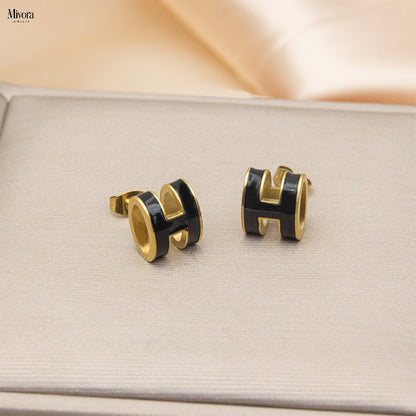 Mivora® H ENAMEL NECKLACE