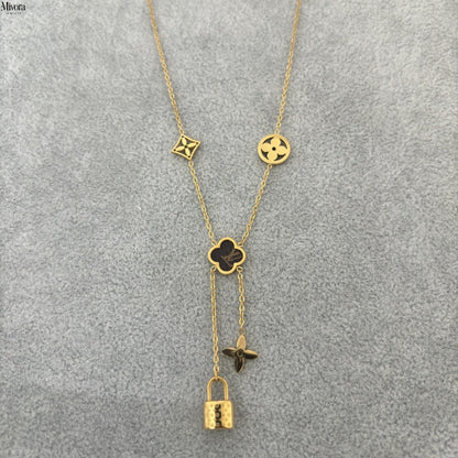 Mivora® CLOVER CHARM NECKLACE