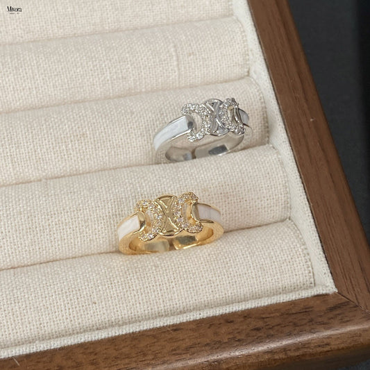 Mivora® ARC DE TRIOMPHE PAV RING