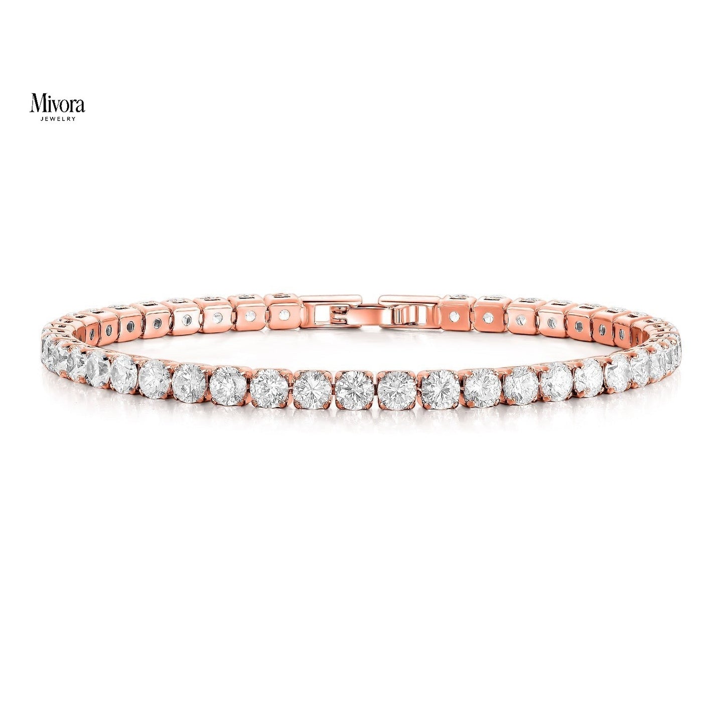 TENNIS BRACELET ROSE GOLD