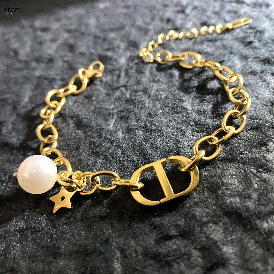 Mivora® CD PEARL BRACELET