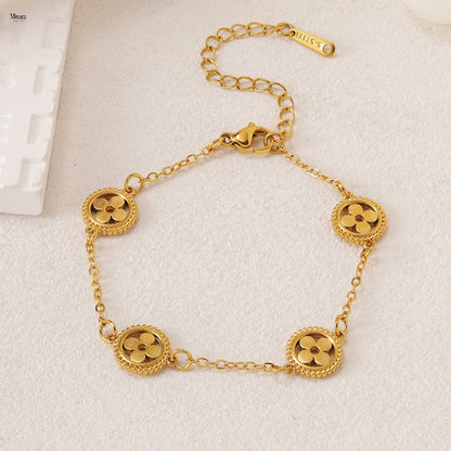 Mivora® HOLLOW CLOVER BRACELET
