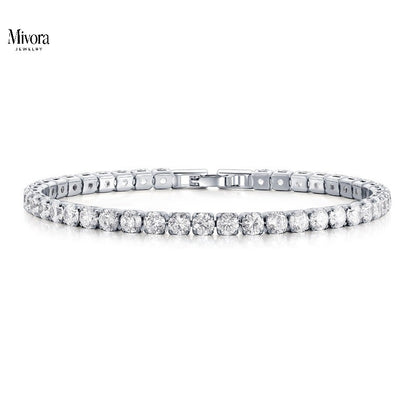 TENNIS BRACELET SILVER