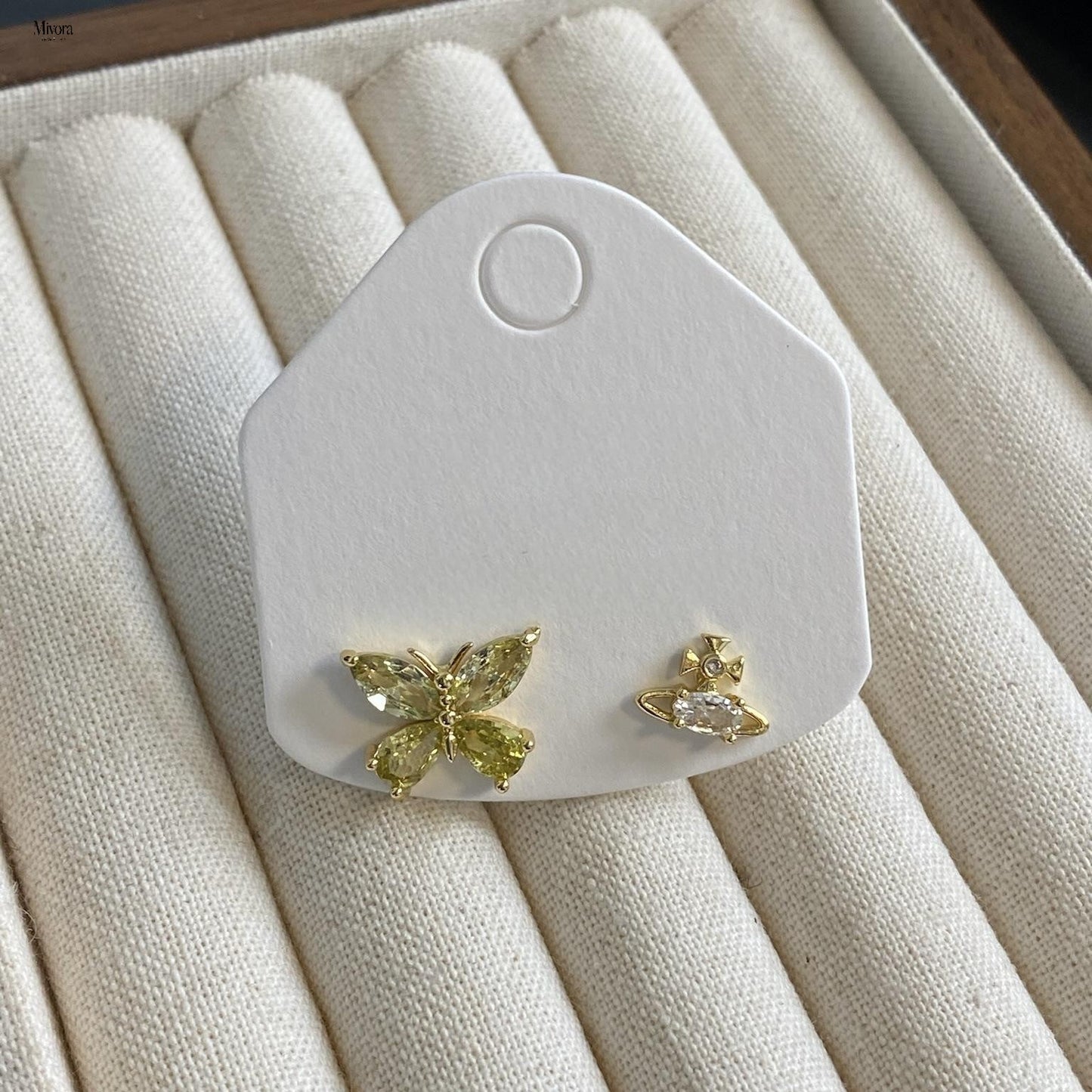 Mivora® BUTTERFLY PLANET EARRINGS