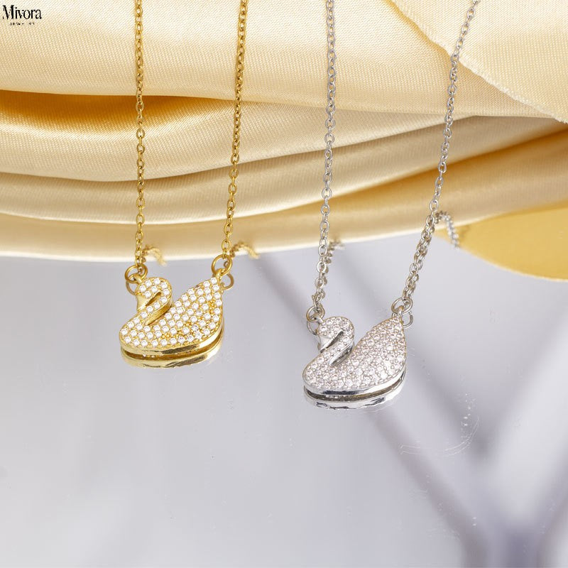 Mivora® SWAN PAV NECKLACE