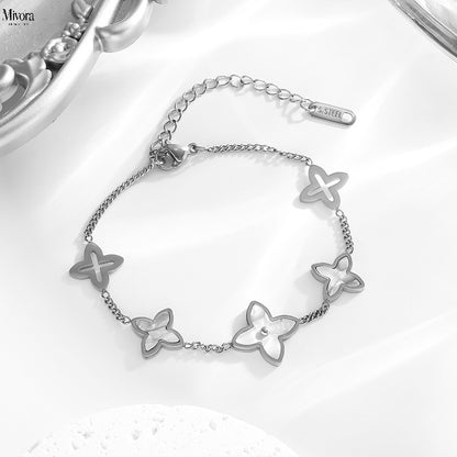 Mivora® MOTHER-OF-PEARL VINTAGE NECKLACE