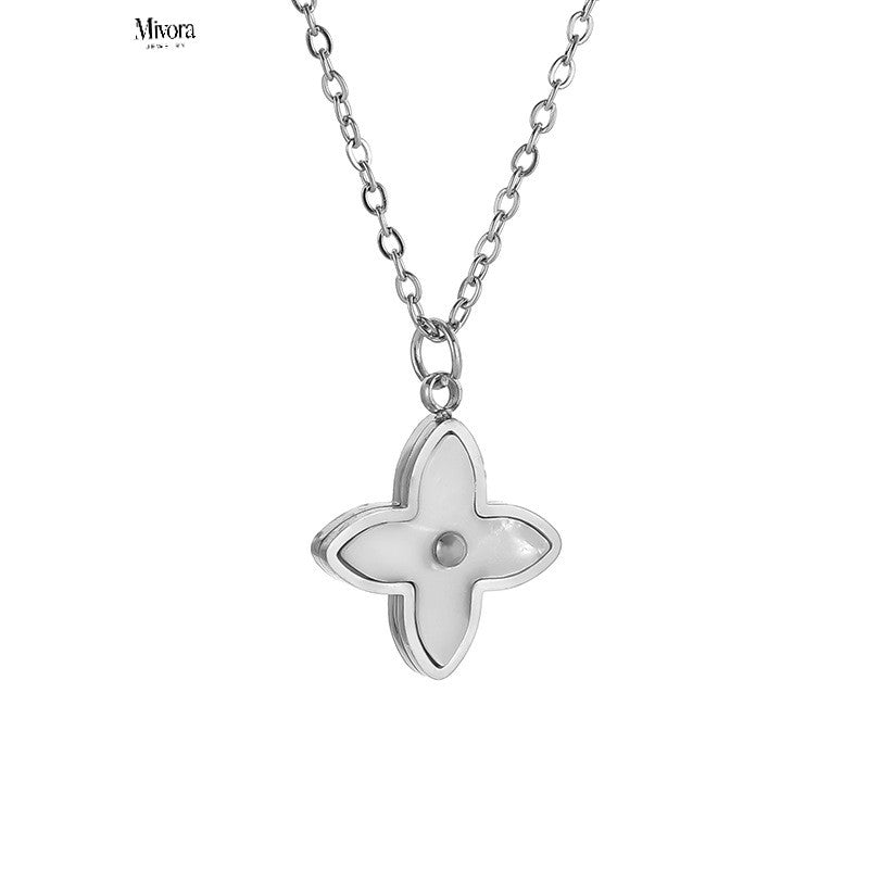 Mivora® MOTHER-OF-PEARL VINTAGE NECKLACE