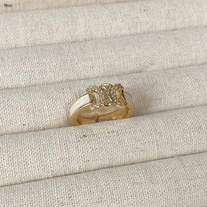 Mivora® ARC DE TRIOMPHE PAV RING