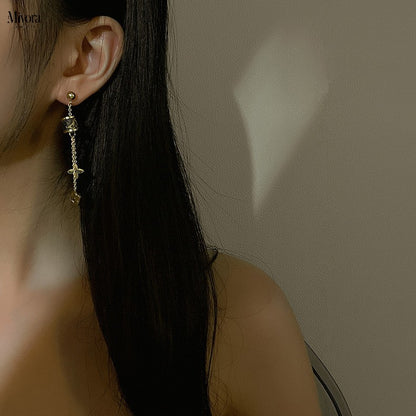 Mivora® Clover Tassel Earrings