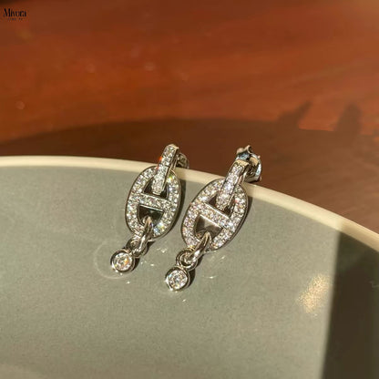 Mivora® CRYSTAL NOSE HOOP EARRINGS