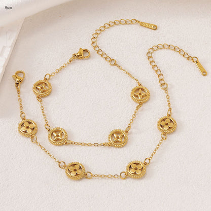 Mivora® HOLLOW CLOVER BRACELET