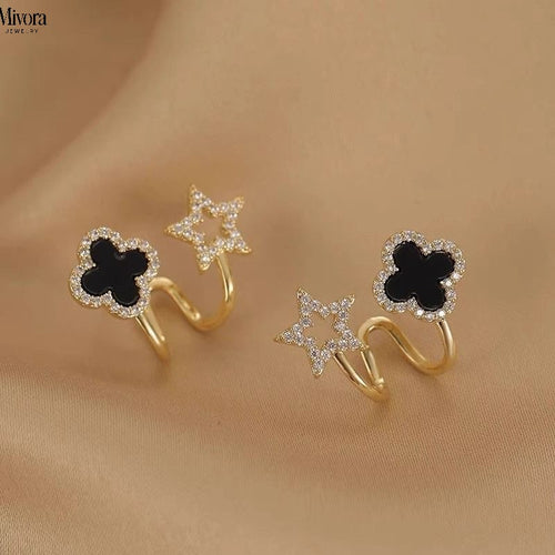 Mivora® CLOVER BLOOM STUD EARRINGS