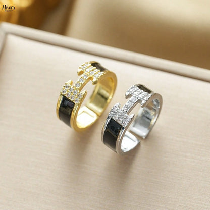 Mivora H PAV ENAMEL RING