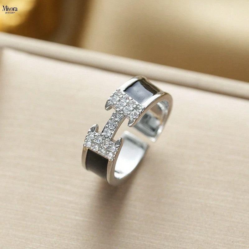 Mivora H PAV ENAMEL RING