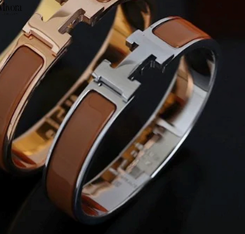 EXCLUSIVE BROWN | HELENE SILVER BRACELET