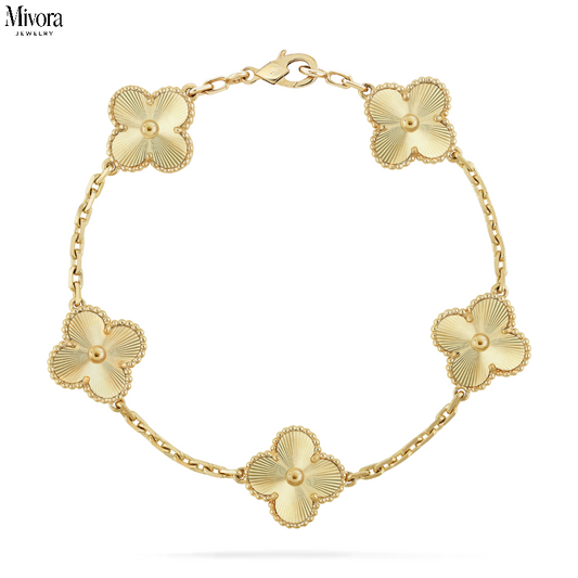 Mivora CLOVER BRACELET | GOLD