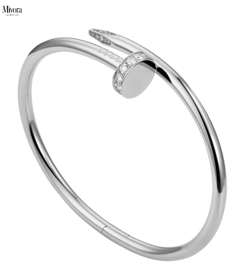 Mivora DELUXE NAIL BRACELET | SILVER