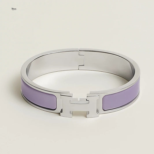 EXCLUSIVE PURPLE | HELENE SILVER BRACELET