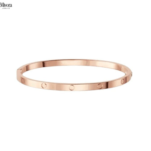 ETERNITY BRACELET THIN | ROSE GOLD