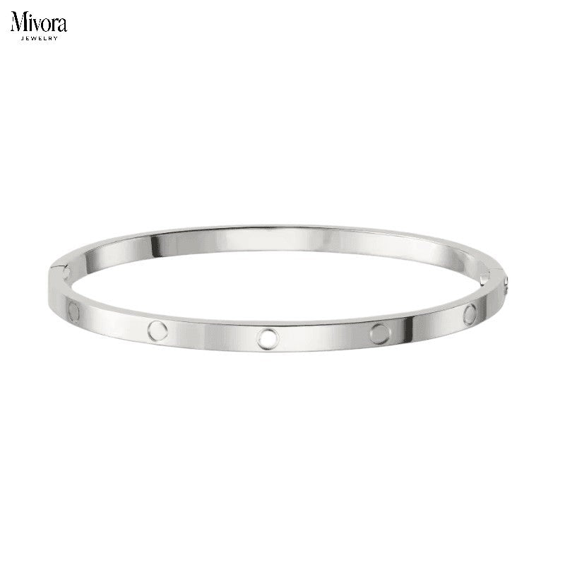 ETERNITY BRACELET THIN | SILVER