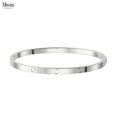 ETERNITY BRACELET THIN | SILVER