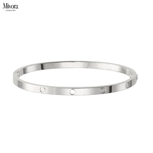 ETERNITY BRACELET THIN | SILVER